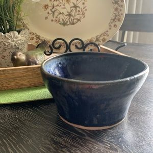 Beautiful Hues of Blue Small Pottery bowl